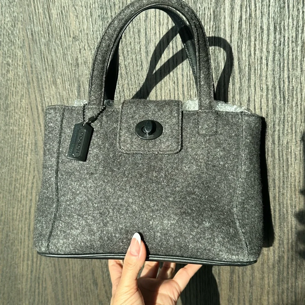 Coach • 8189 Wool Mini Tote - Picture 6 of 14